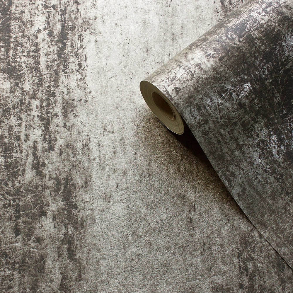 Muriva Sienna Ombre Black and Gold Wallpaper Image 2