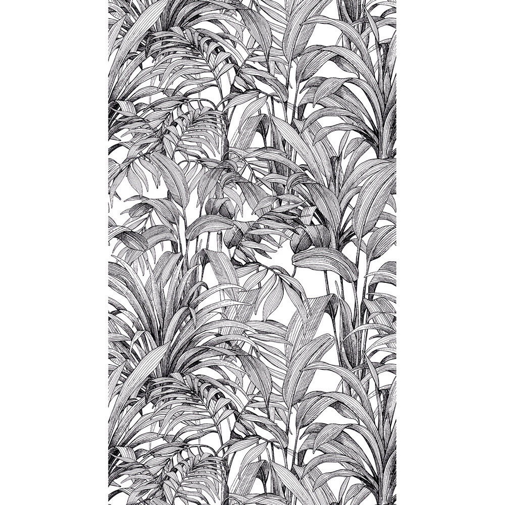 Grandeco Aliare Jungle Botanical Motif 3 Lane Wall Mural Image 3