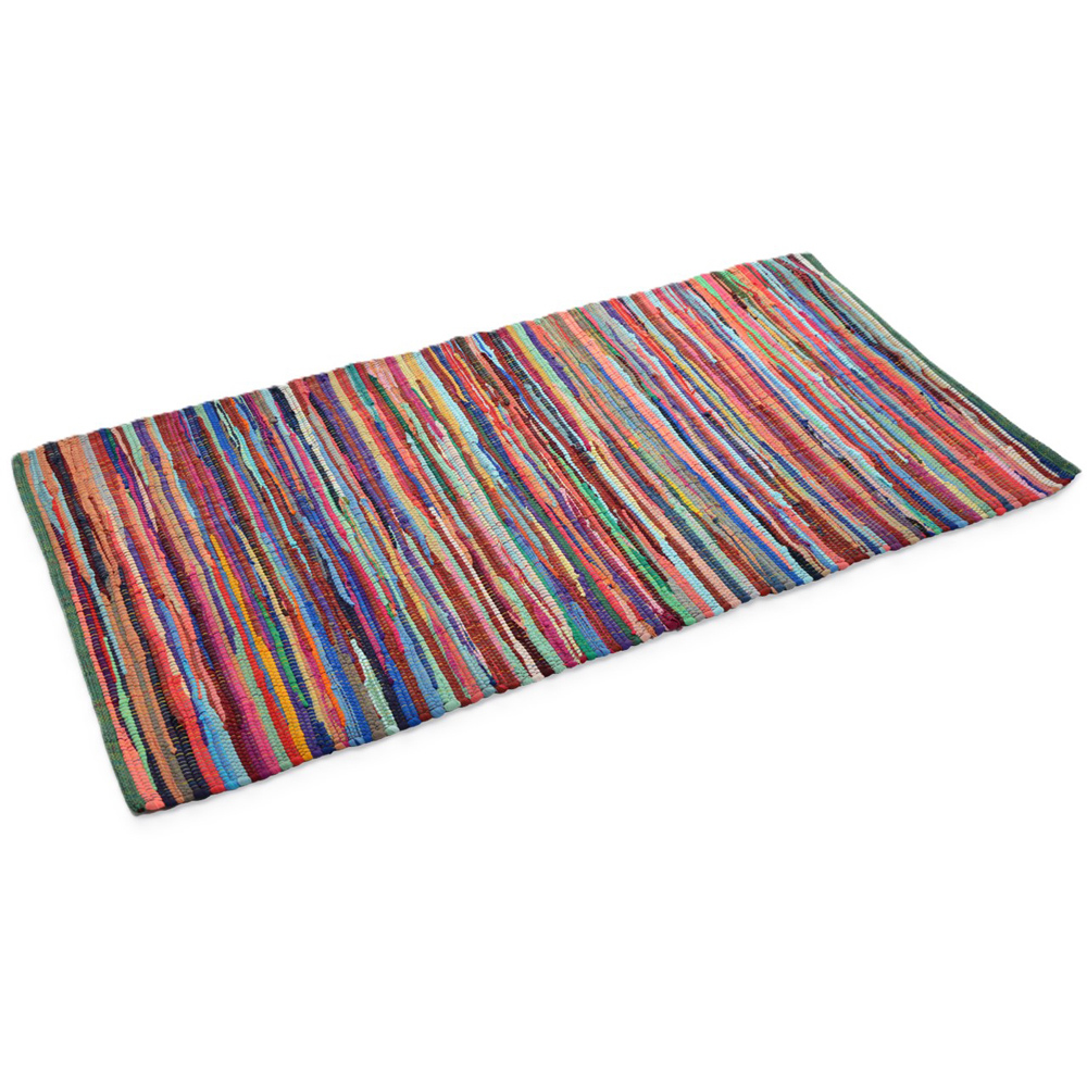 Allure Home Fashions Chindi Recycled Rag Rug 60 x 180cm Image 1