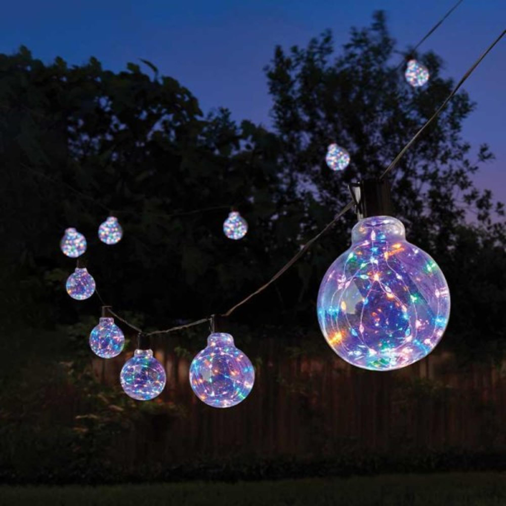 Samuel Alexander Multicolour LED Connectable Galaxy Festoon Firefly String Light 4.5m 10 Pack Image 1