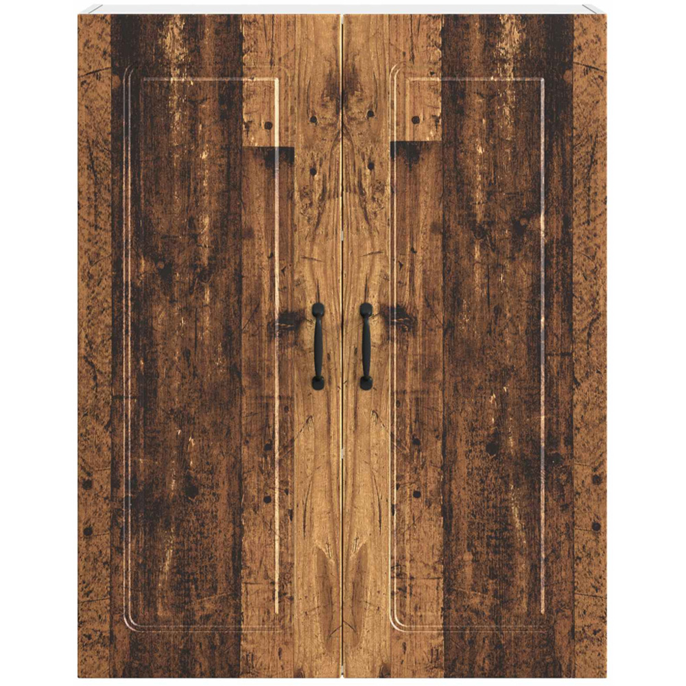 vidaXL 2 Door Old Wood Kitchen Wall Cabinet Image 4