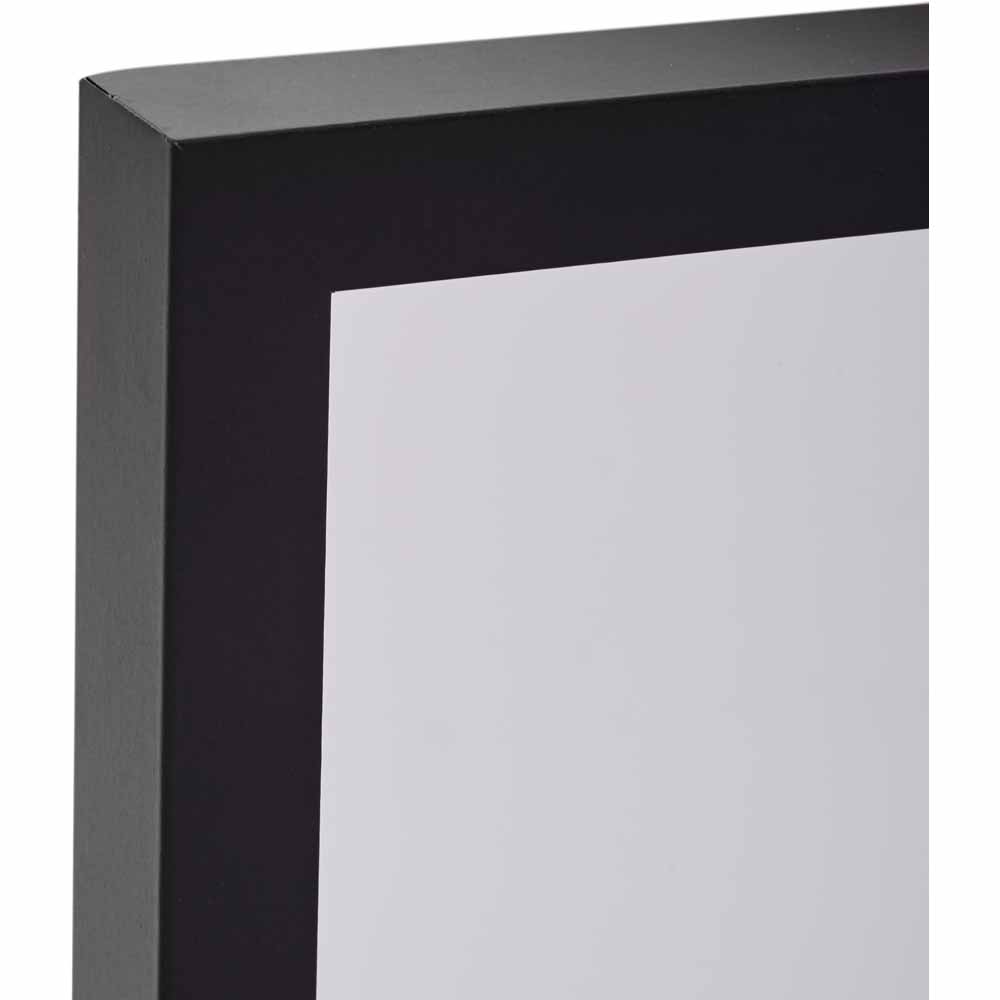 Wilko Mirror Black 12x16 Wilko