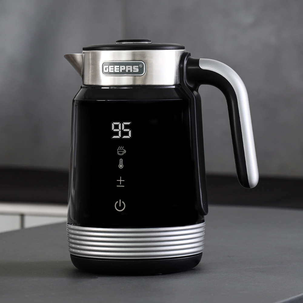 Geepas GK38034 Black 1.7L Digital Smart App Control Kettle 2200W Image 2