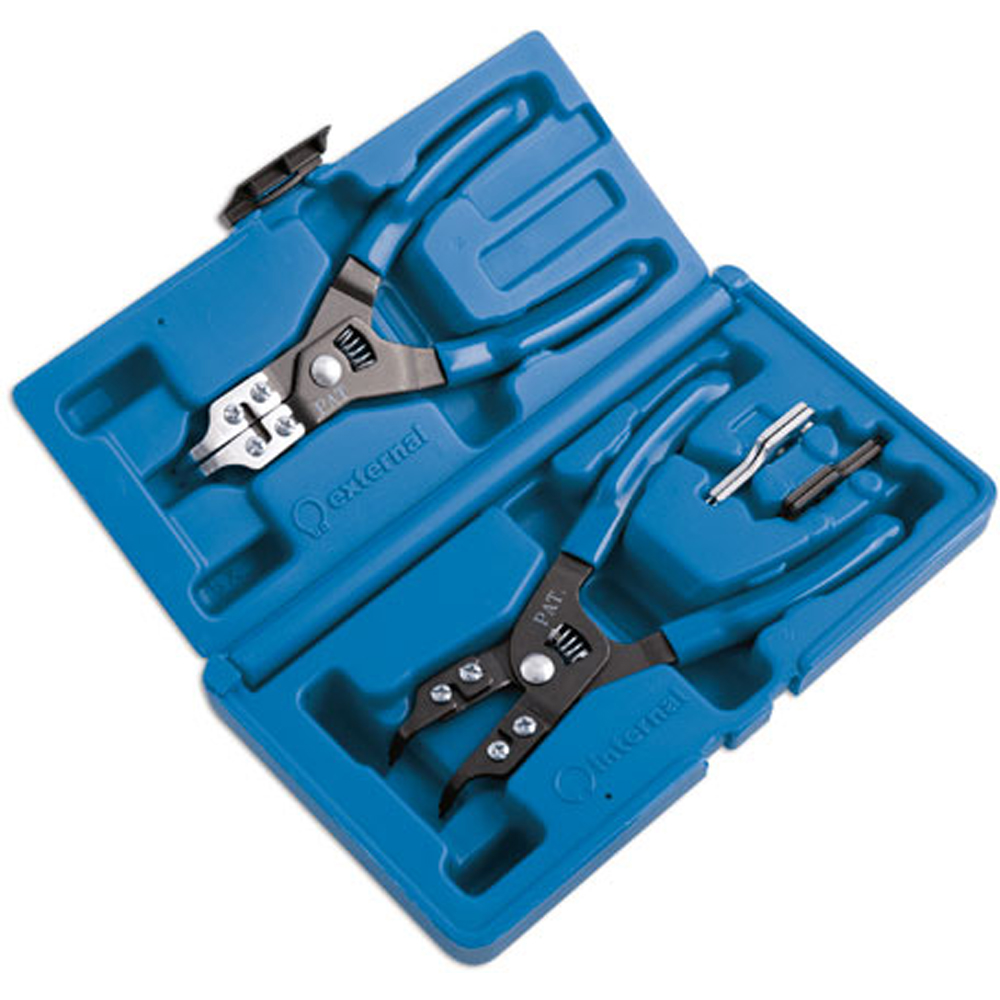 Laser 2 Piece Heavy Duty Circlip Plier Set Image 4