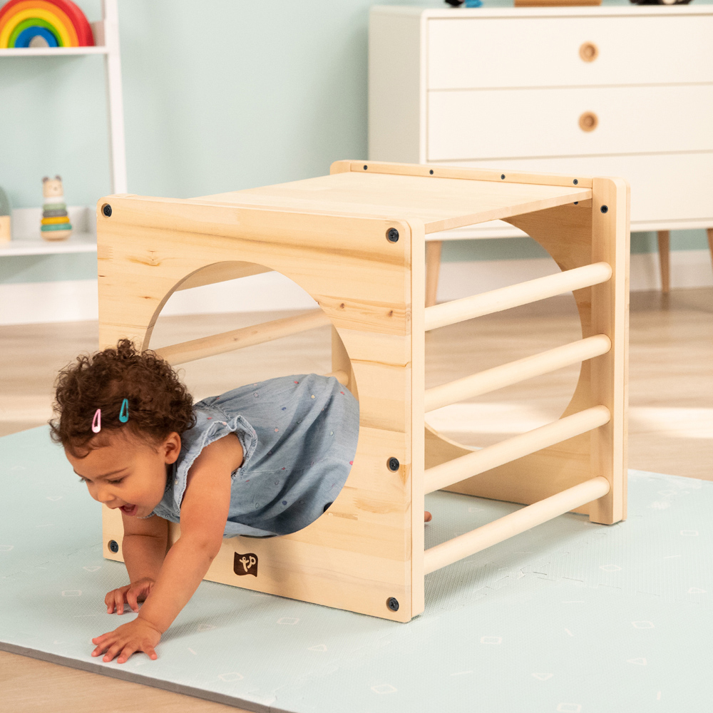 Active Tots Wooden Climbing Cube Image 5