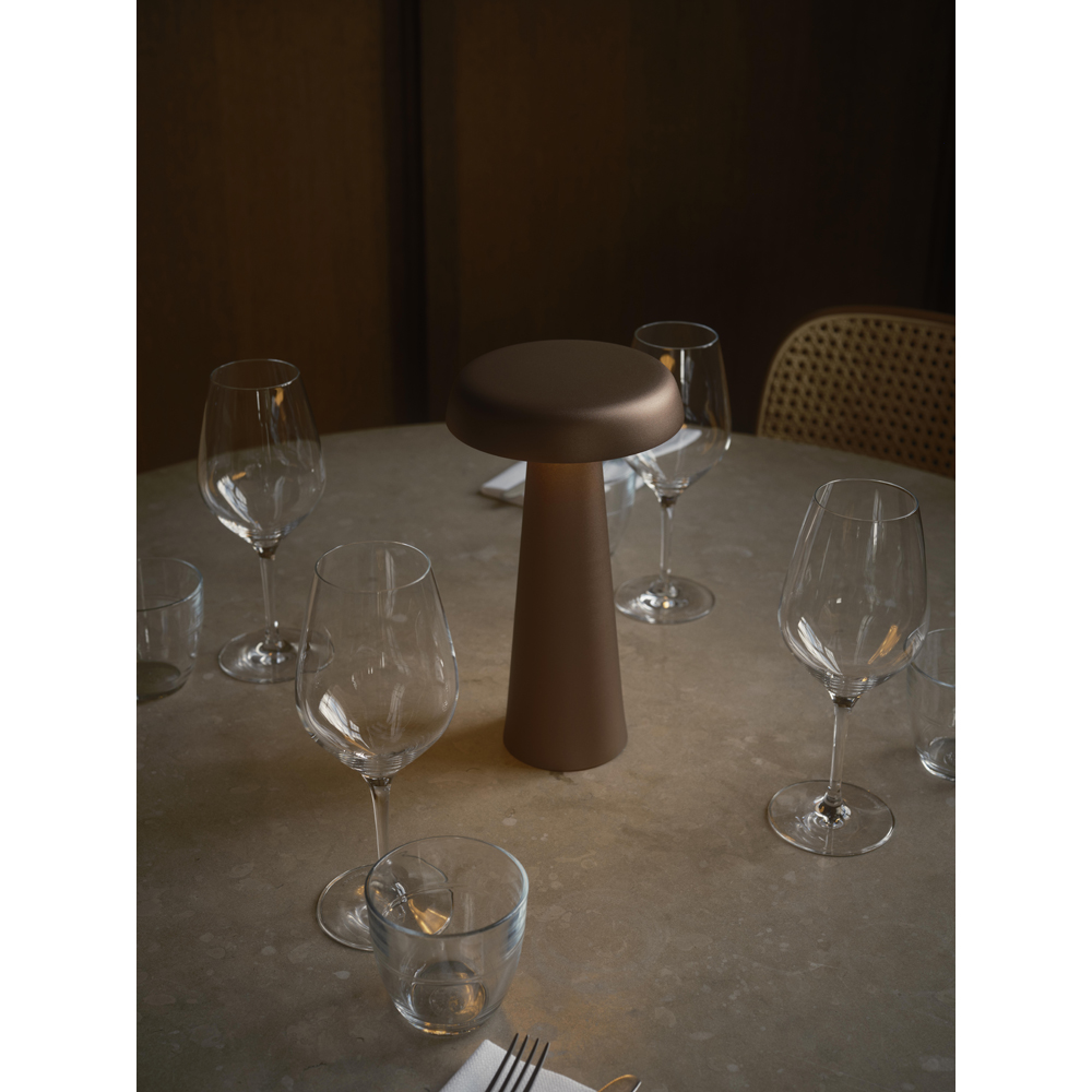 Nordlux Arcello Burnished Brass Portable Table Lamp Image 5