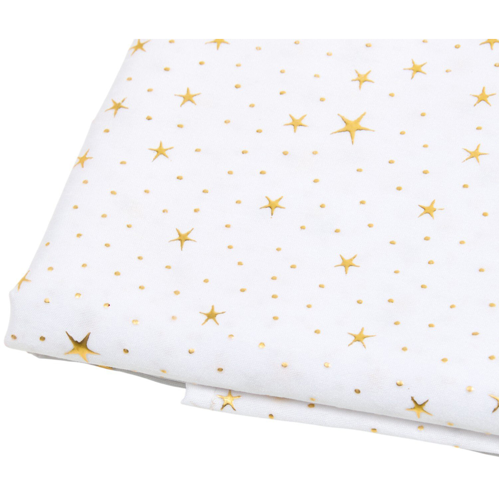 3D Star Tablecloth White Image 3