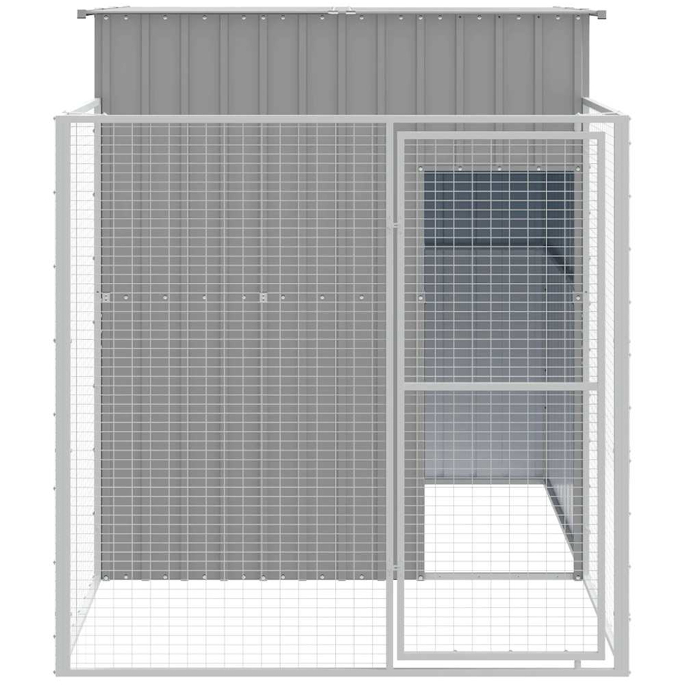 vidaXL Grey Dog House 181 x 165 x 251cm Image 3