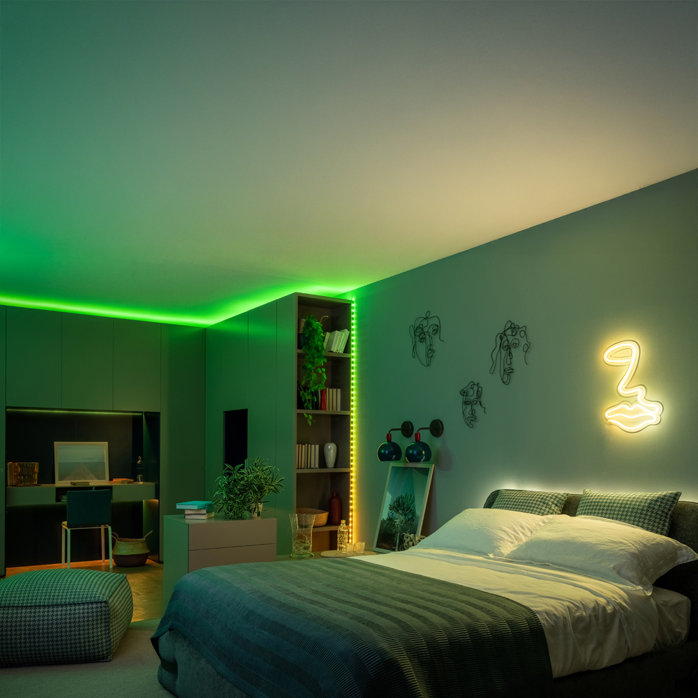 Twinkly Dots 60 RGB LED Smart Black Cable String Light 3m Image 4