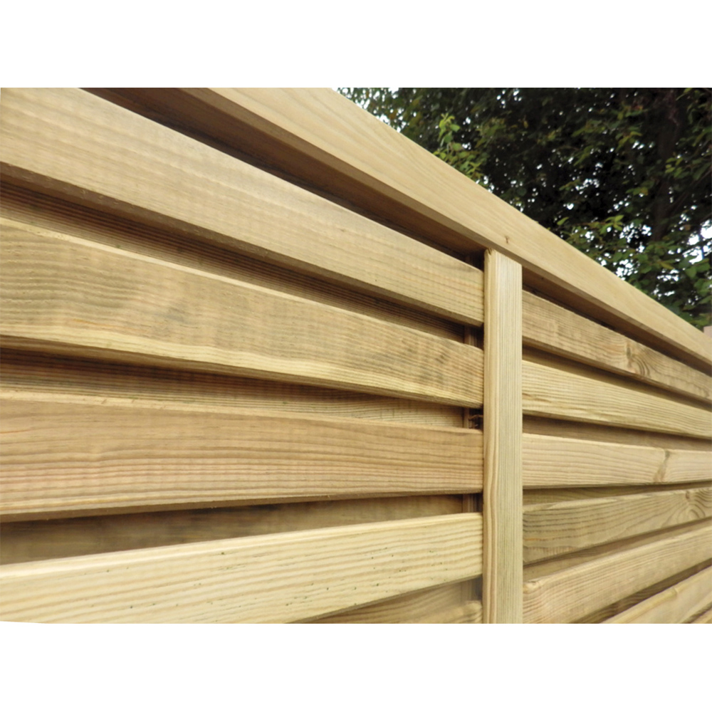 Shire 6 x 6ft Contemporary Vogue Fence Panel Image 3