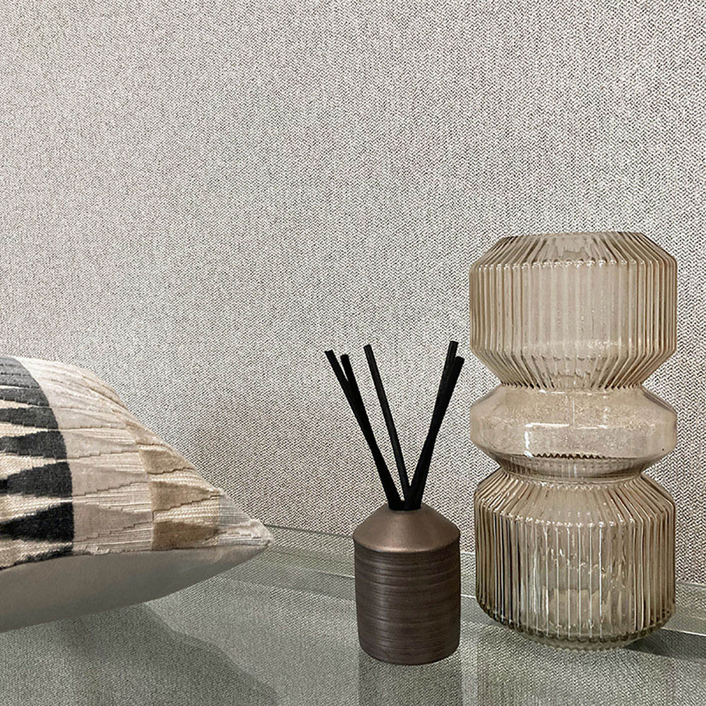 Belgravia Ciara Glitter Texture Silver Wallpaper Image 3