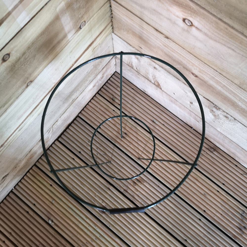 Tom Chambers Urban Green Medium Conical Garden Plant Support Ring 30cm Image 5