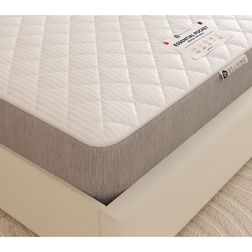DS Living Contour Double 800 Pocket Sprung Hybrid Memory Foam Mattress Image 3