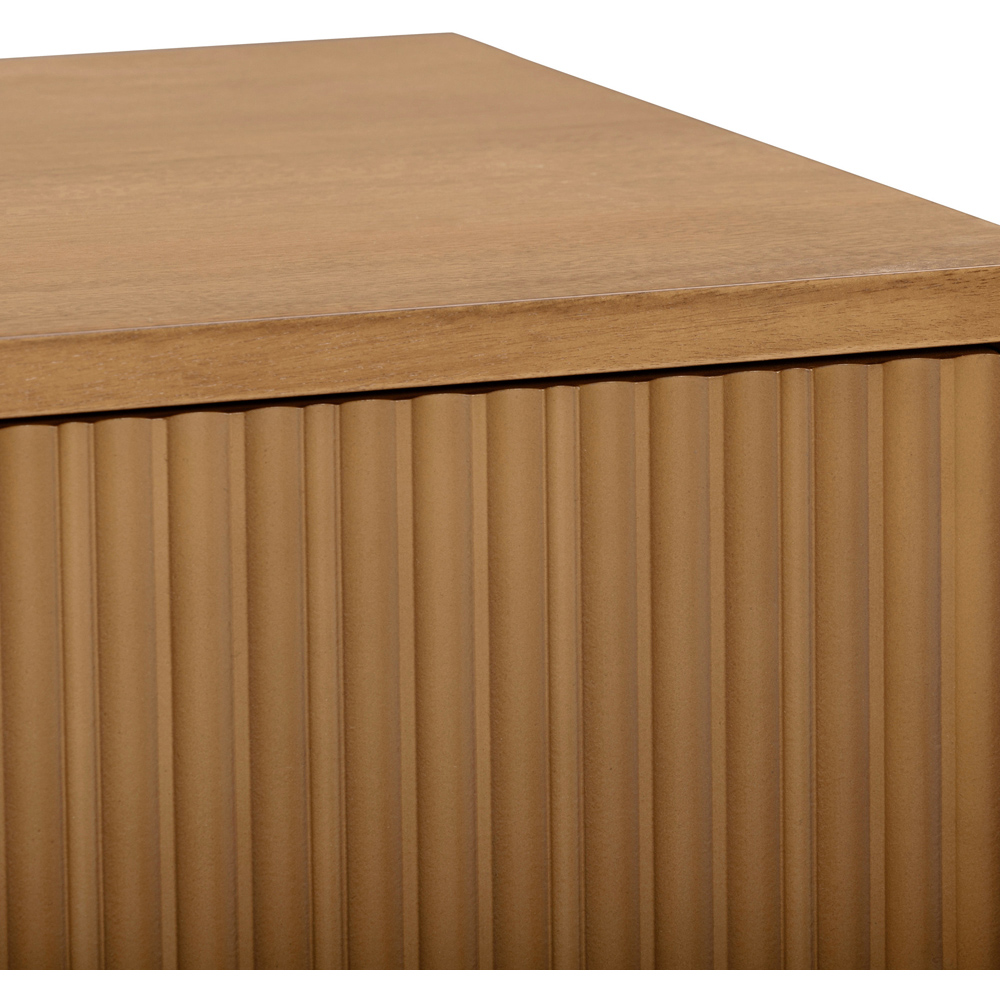 Teamson Home Tremolo Single Drawer Single Shelf Natural Nightstand Image 5