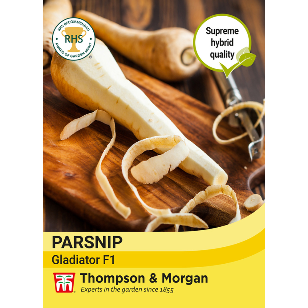 Thompson and Morgan Parsnip Gladiator F1 Hybrid Seeds Image 3