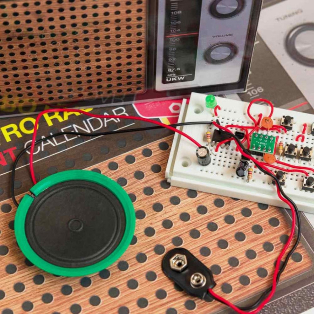 Eight 24 Days Retro Radio Advent Calendar 2024 Image 3