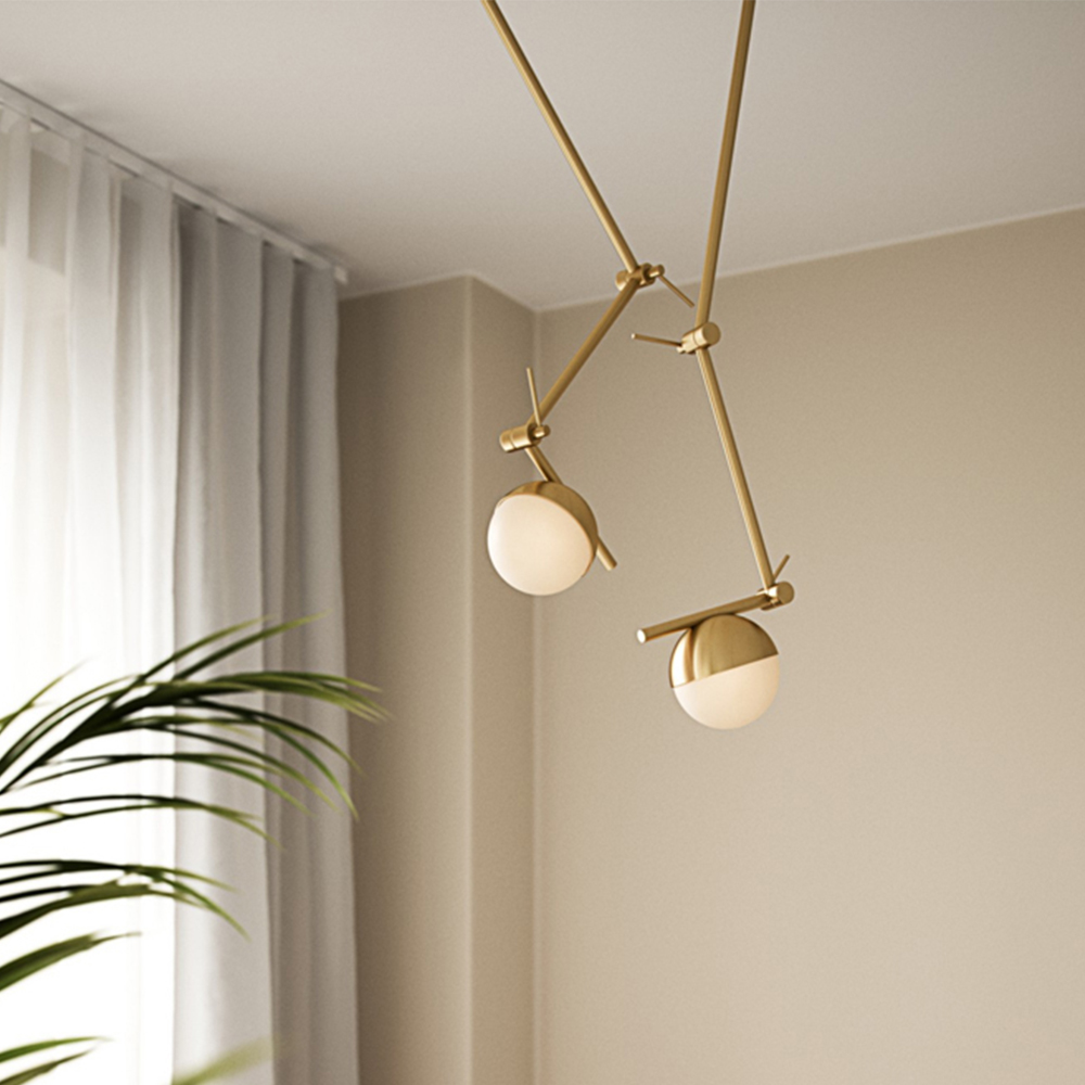 Nordlux Contina Brass Wall Light Image 6