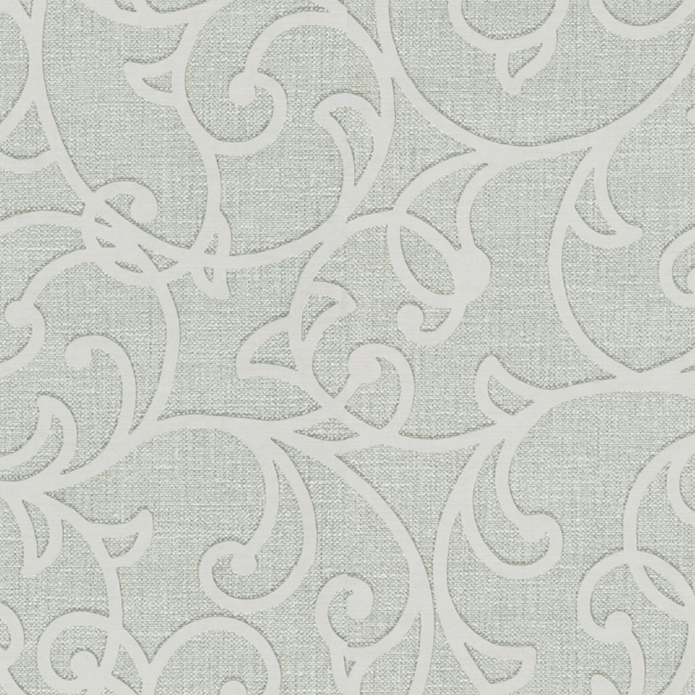 Erismann Forte Scroll Green Wallpaper Image 1