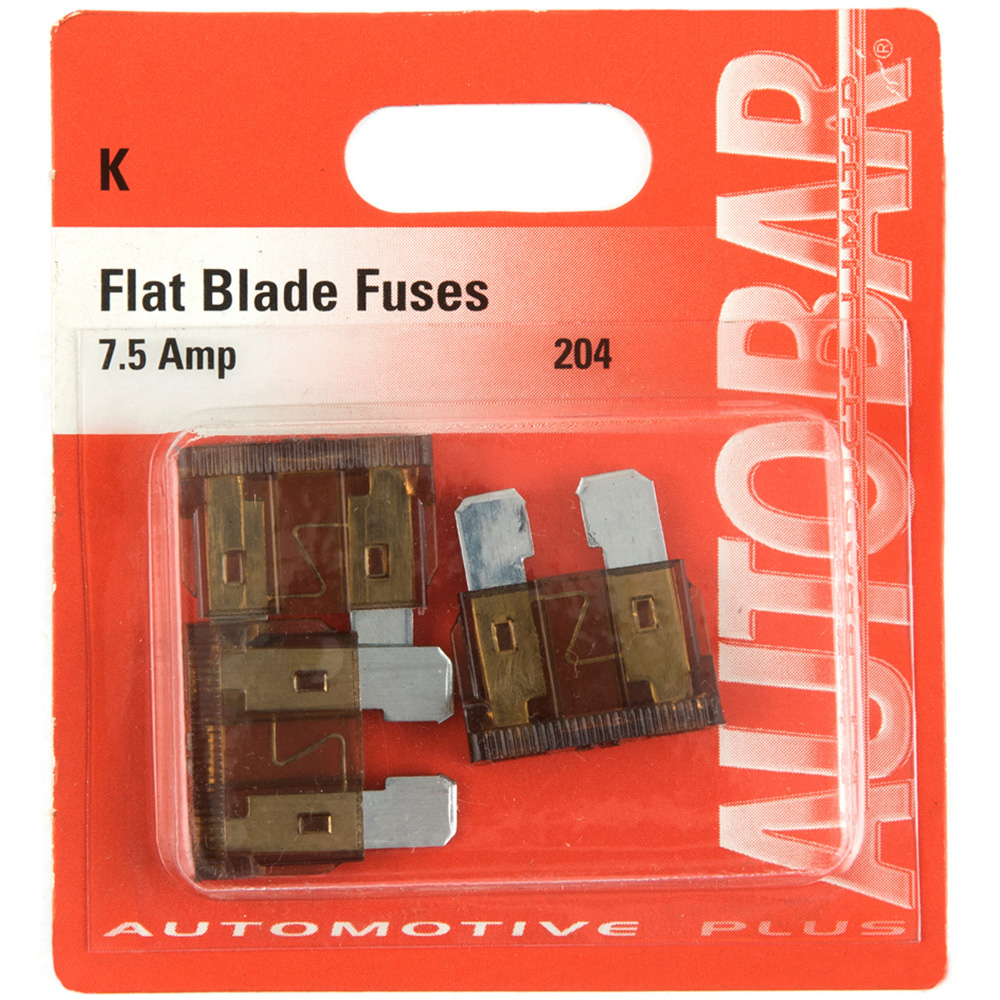 Autobar 7.5A Flat Blade Fuses Image