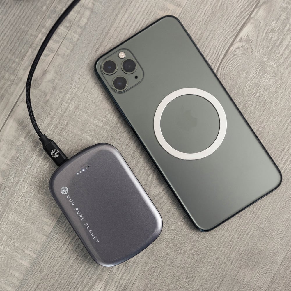 Our Pure Planet Magnetic Wireless Power Bank 5000mAh Image 2