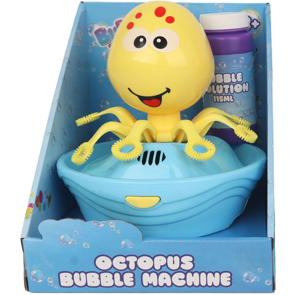 360 Degree Octopus Bubble Machine - Multicolour Image 4
