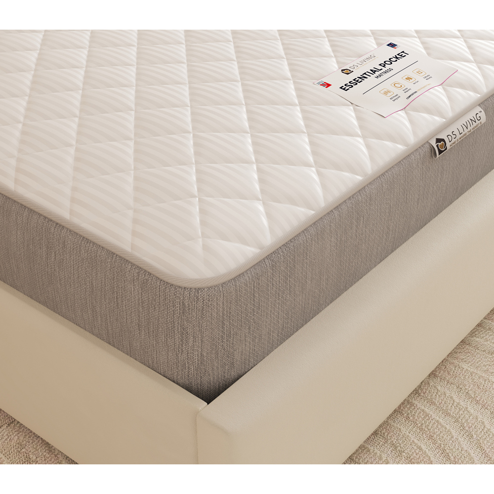 DS Living Luxe Double 800 Pocket Comfort Layer Sprung Mattress Image 3