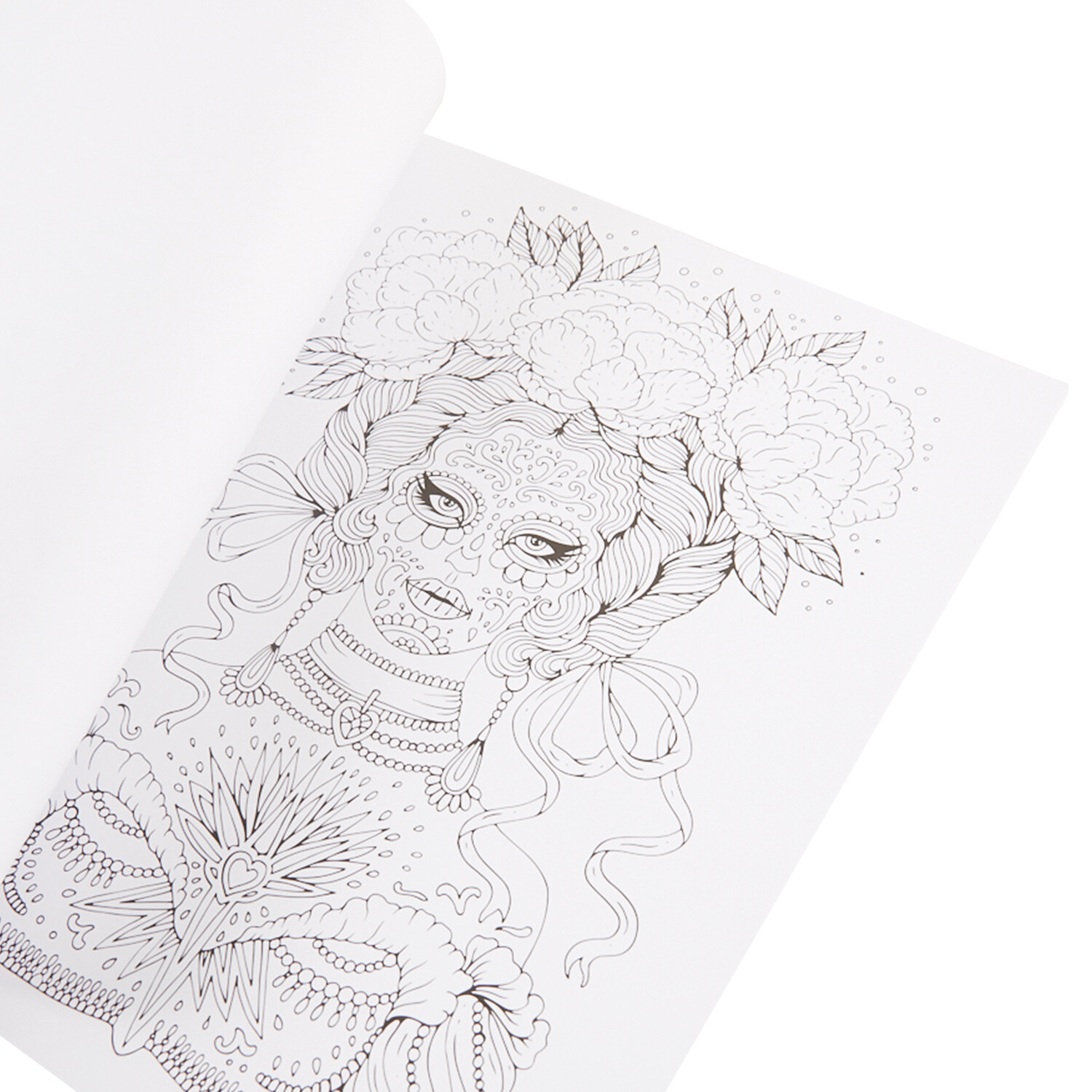 The Spectacular Sugar Skulls Colouring Book - Multicolour Image 3