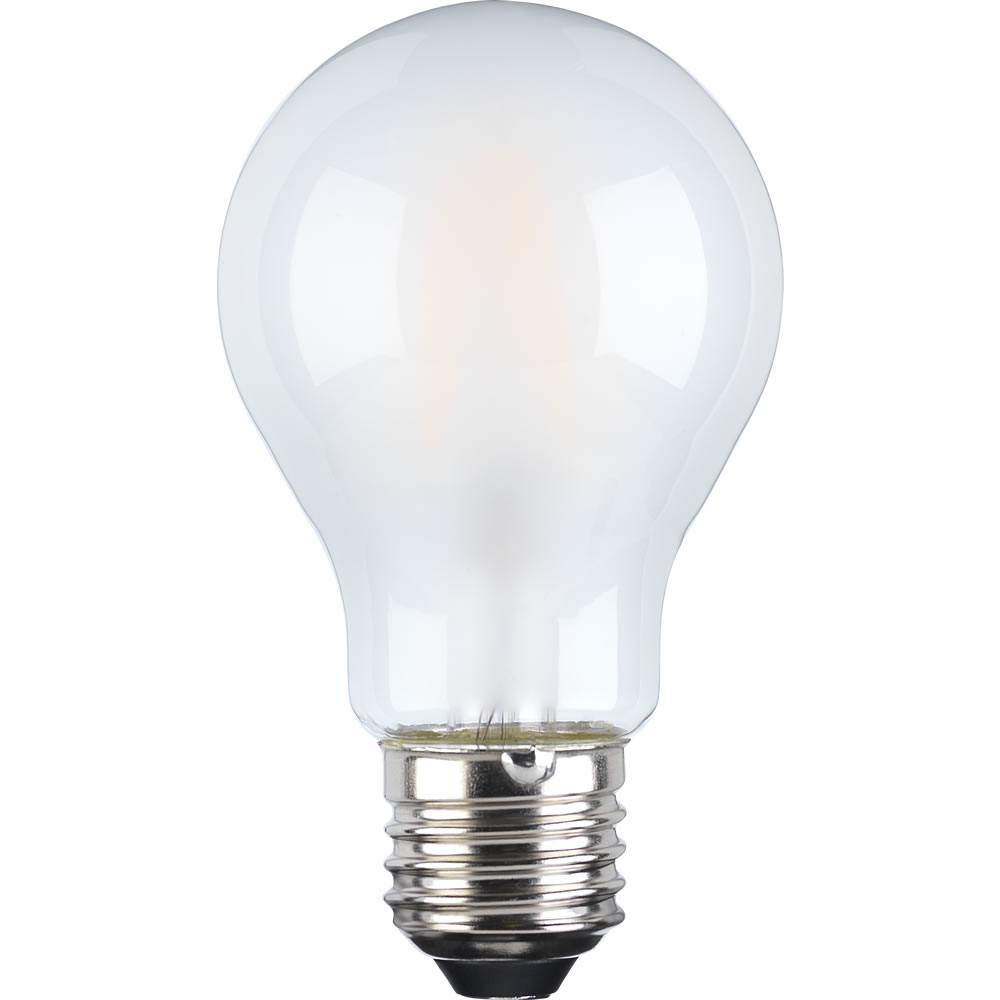 Wilko 1 pack Screw E27/ES LED 7W Daylight Classic Filament Light Bulb