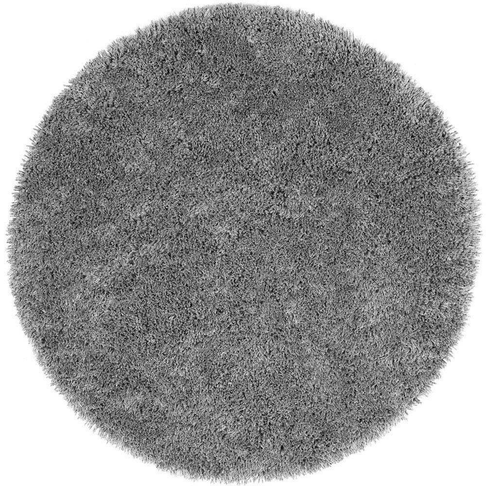 Origins Chicago New Grey Circle Rug 133cm Image 1