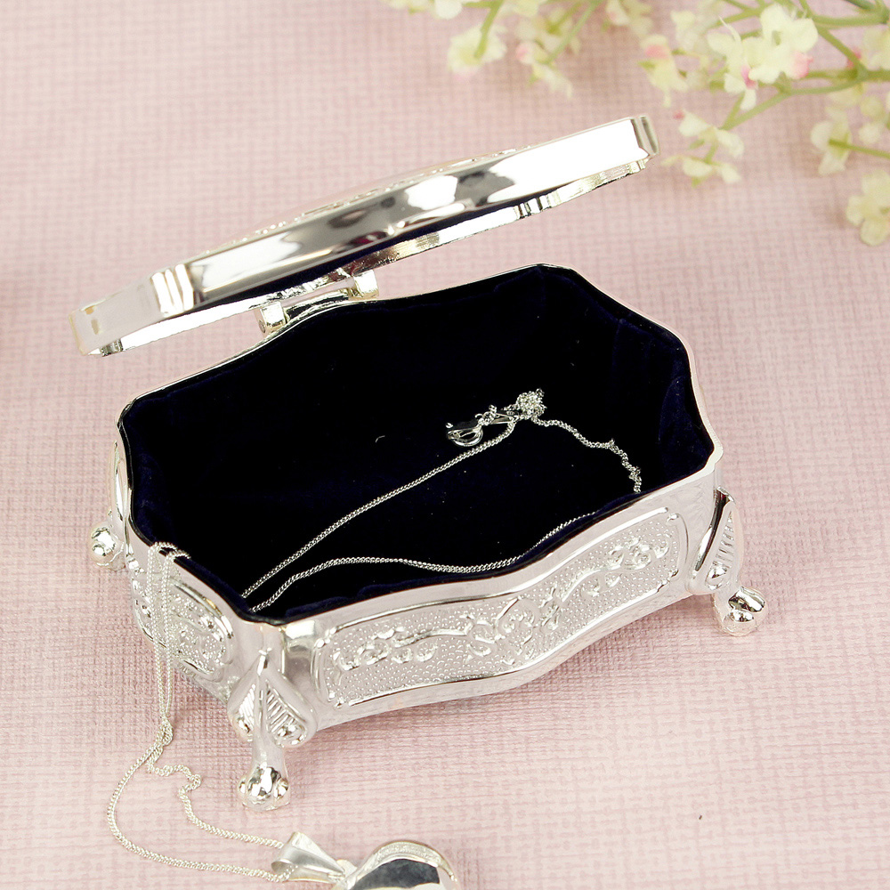 Personalised Memento Personalised Antique Trinket Box Small Image 3