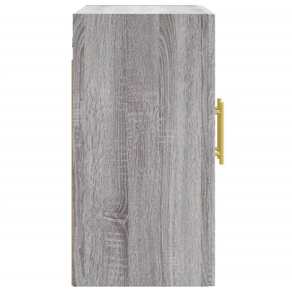 vidaXL 2 Door Grey Sonoma Wall Cabinet Image 7