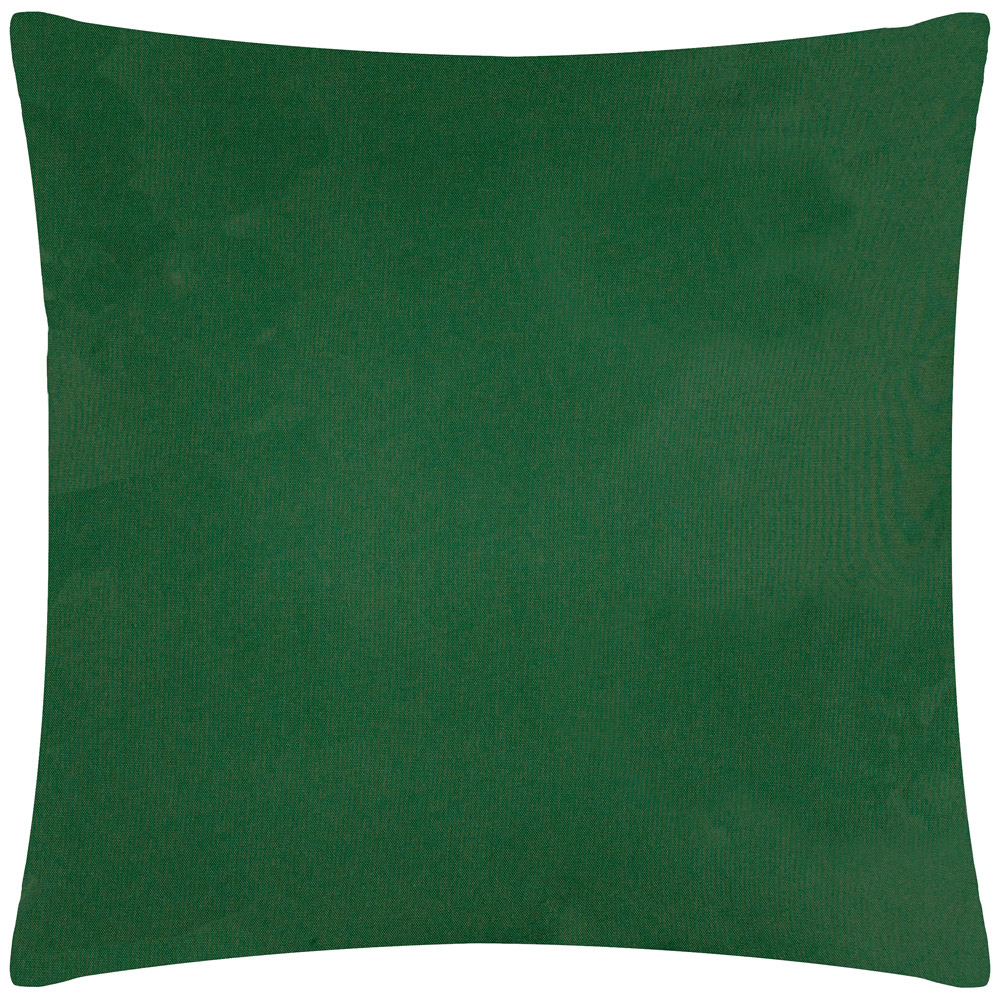 furn. Plain Bottle Green UV and Water Resistant Outdoor Cushion Image 1