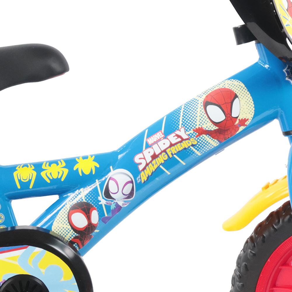 Denver Marvel Spidey 12 inch Kids Bicycle with Stabilisers Image 4