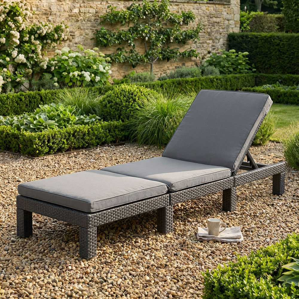 Daytona Garden Sun Lounger Image 3