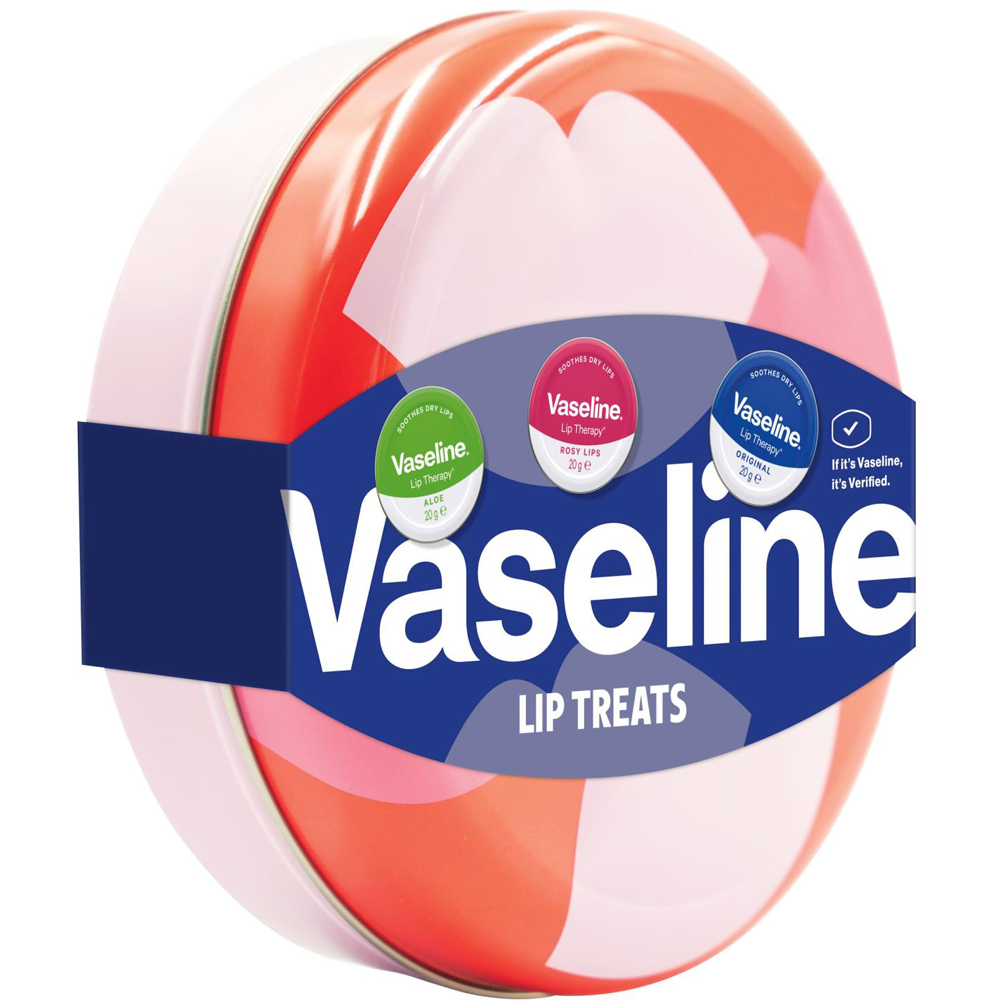 Vaseline Lip Iconic Tin Collection 3 Piece Gift Set 20g 2 Pack Image 7
