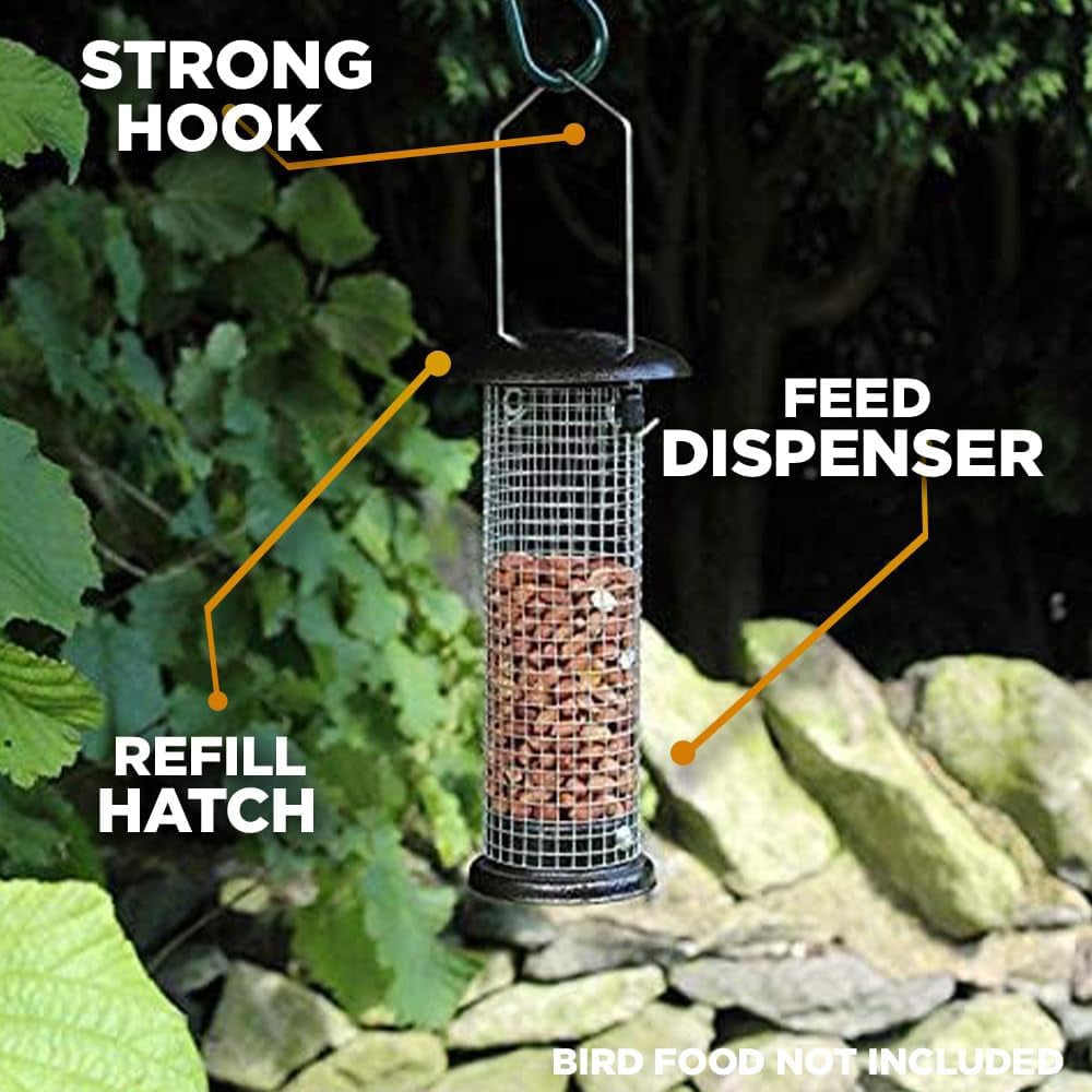 Marco Paul Premium Hammertone Bird Nut Feeder Image 2