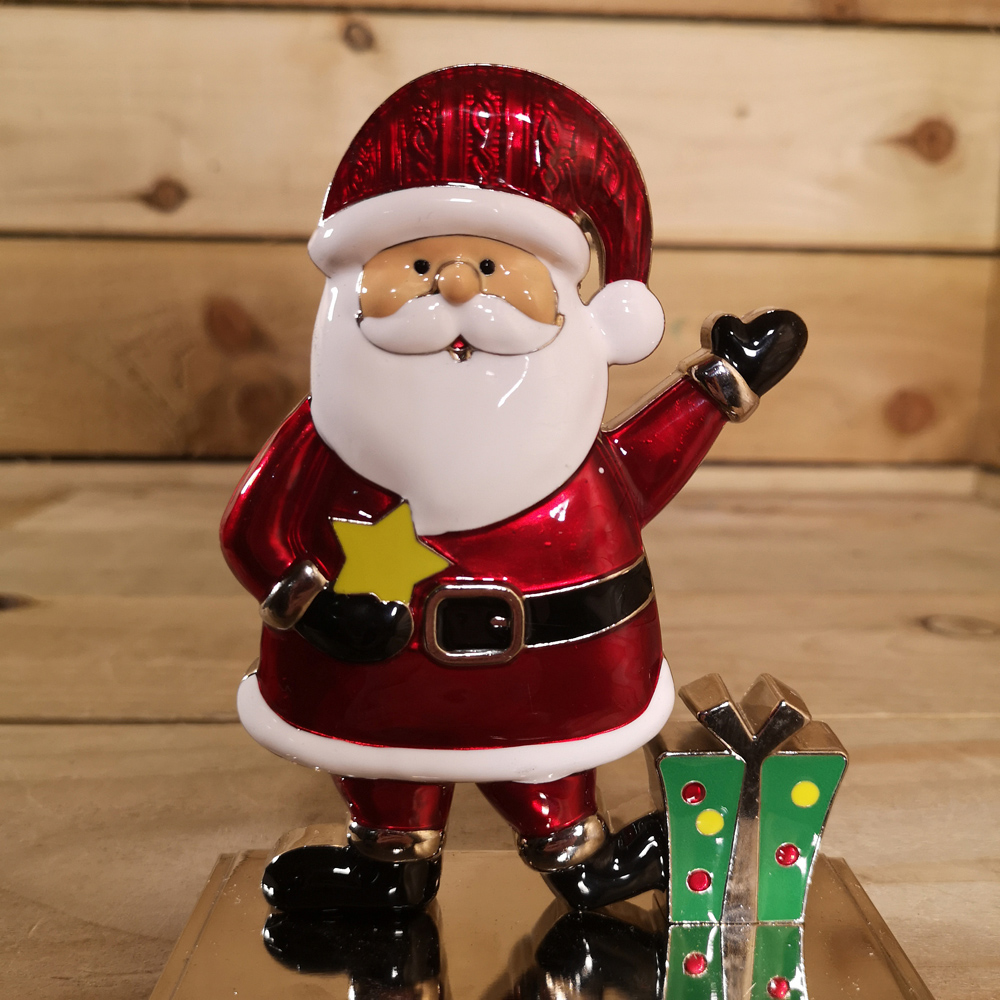 Samuel Alexander Santa and Festive Christmas Stocking Hanger Image 4