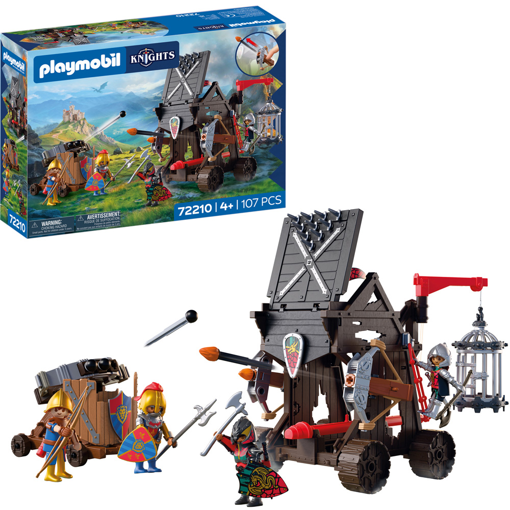 Playmobil Dragon Knight Attack Tower Play Set Image 3