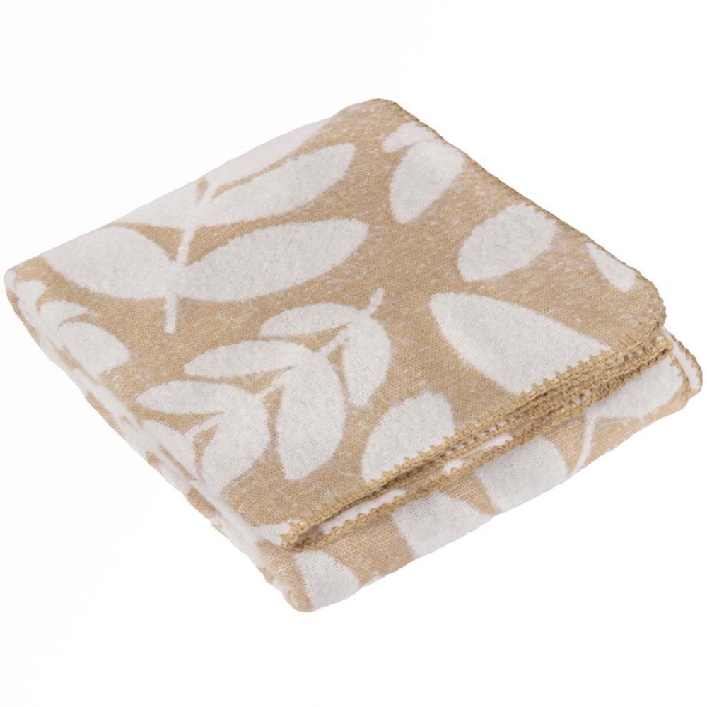 Wylder Nature Hazel Oatmeal Woven Reversible Throw 130 x 180cm Image 1