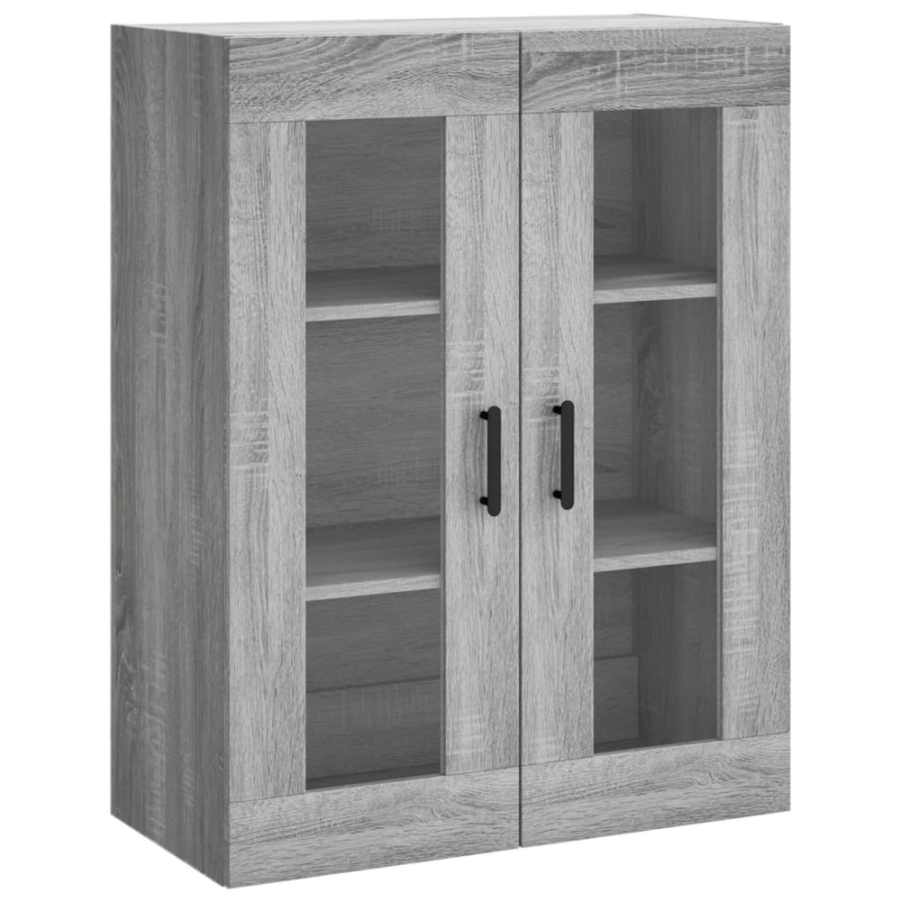 vidaXL 4 Door Grey Sonoma Highboard Image 5