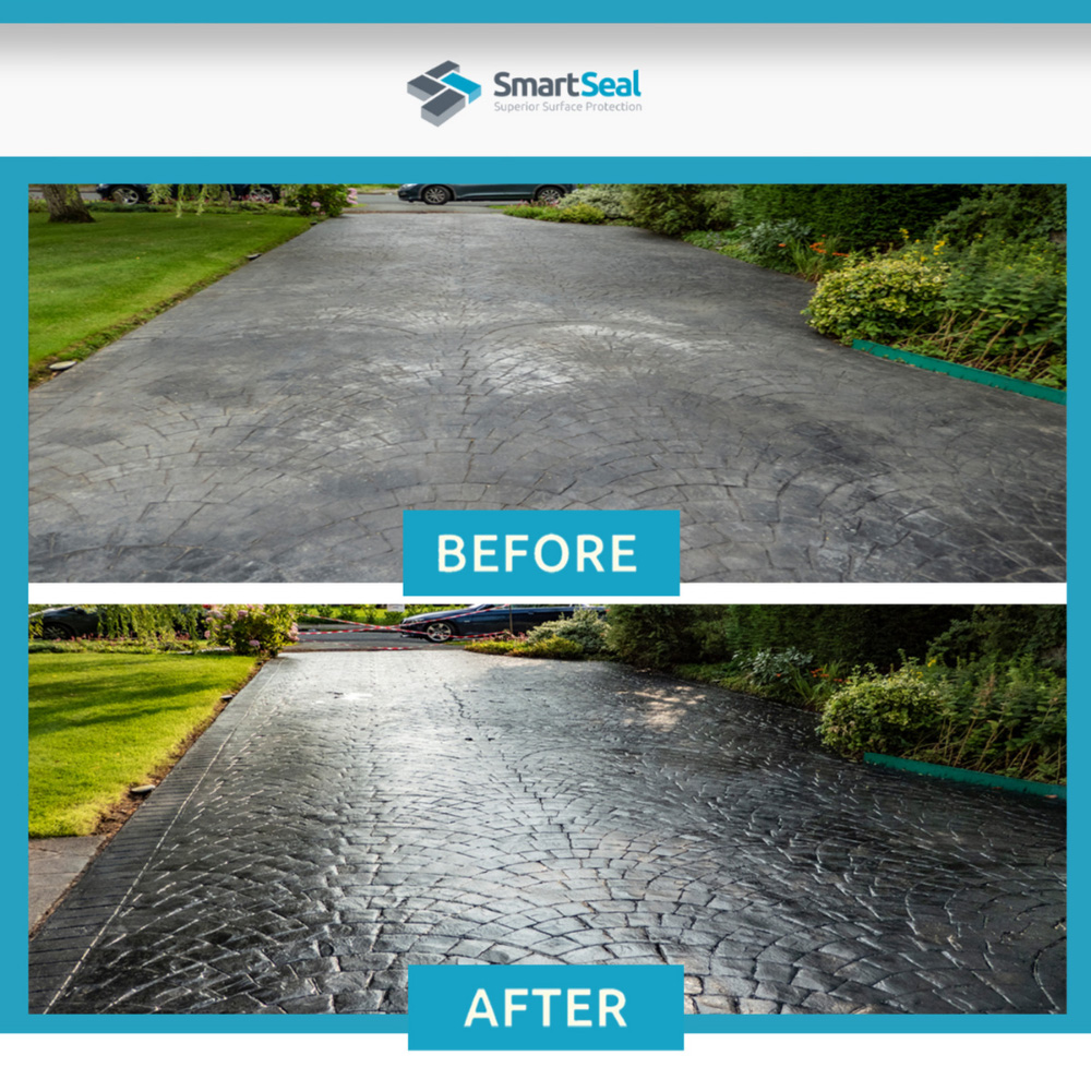SmartSeal Silk Finish Imprinted Concrete Sealer 5L 4 Pack Image 2