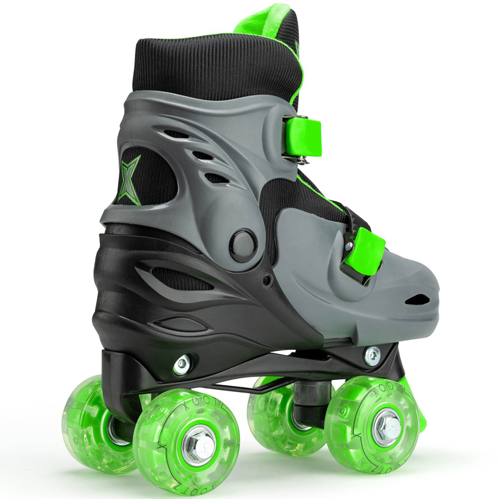 Xootz Green Quad LED Skates Small Image 5