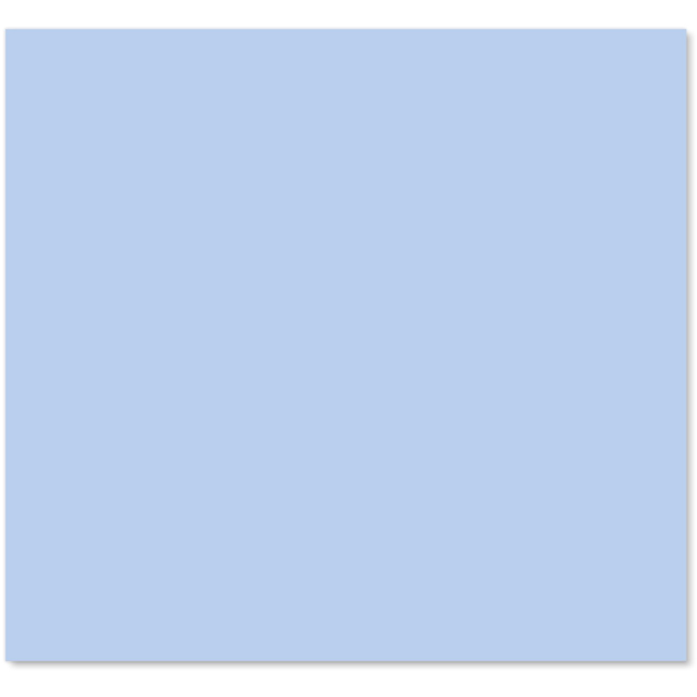 Warren Reed Designer Pale Cornflour Blue Glass Kitchen Splashback 65 x 70cm Image 2