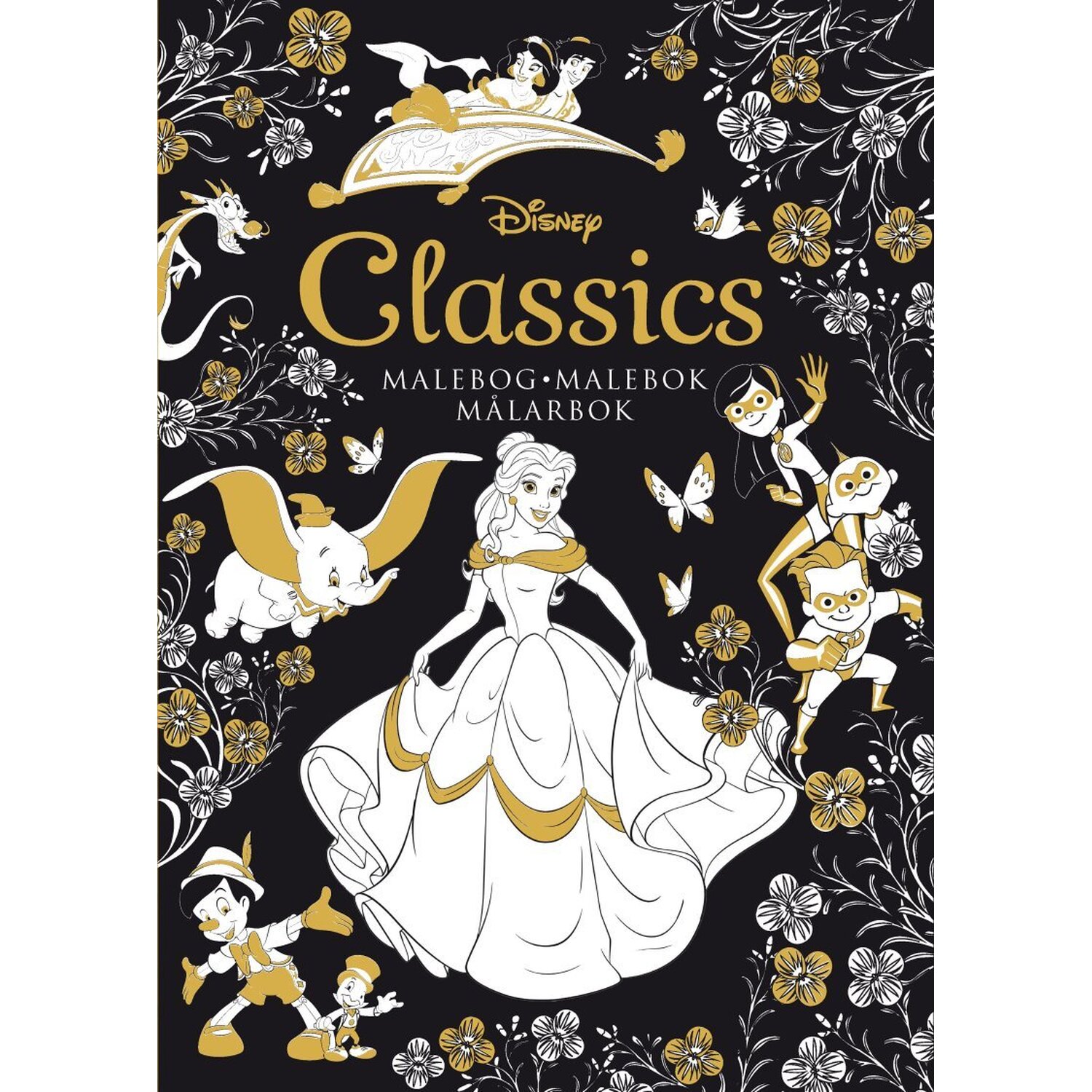 Single Disney Classics Colouring Book in Assorted styles Image 1