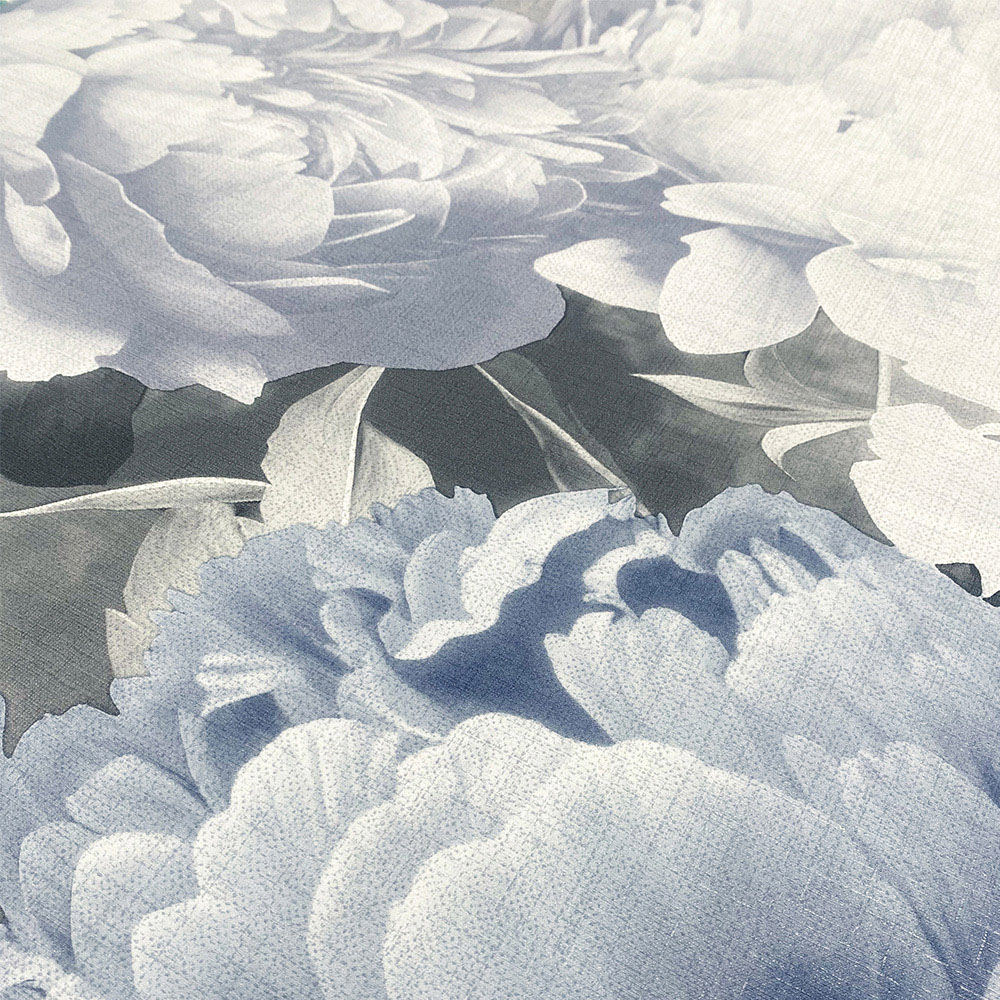 Muriva Doretta Floral Blue Wallpaper Image 4