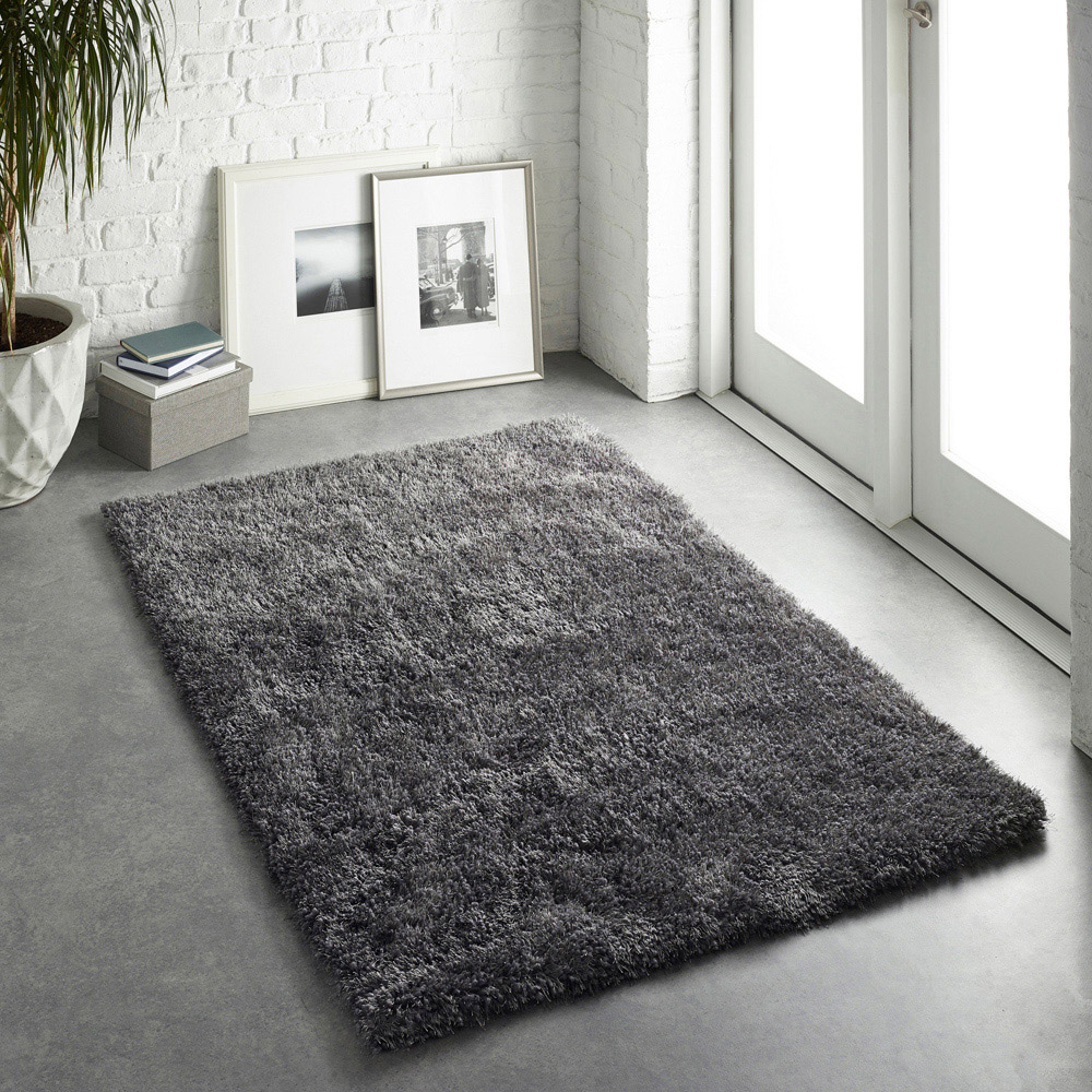 Origins Chicago New Grey Rug 90 x 150cm Image 2