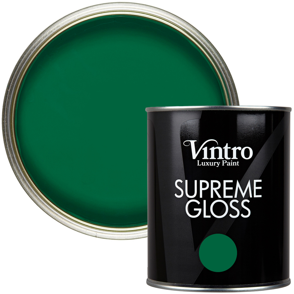 Vintro Paint Walls and Ceilings Brooklands Gloss Paint 1L Image 1