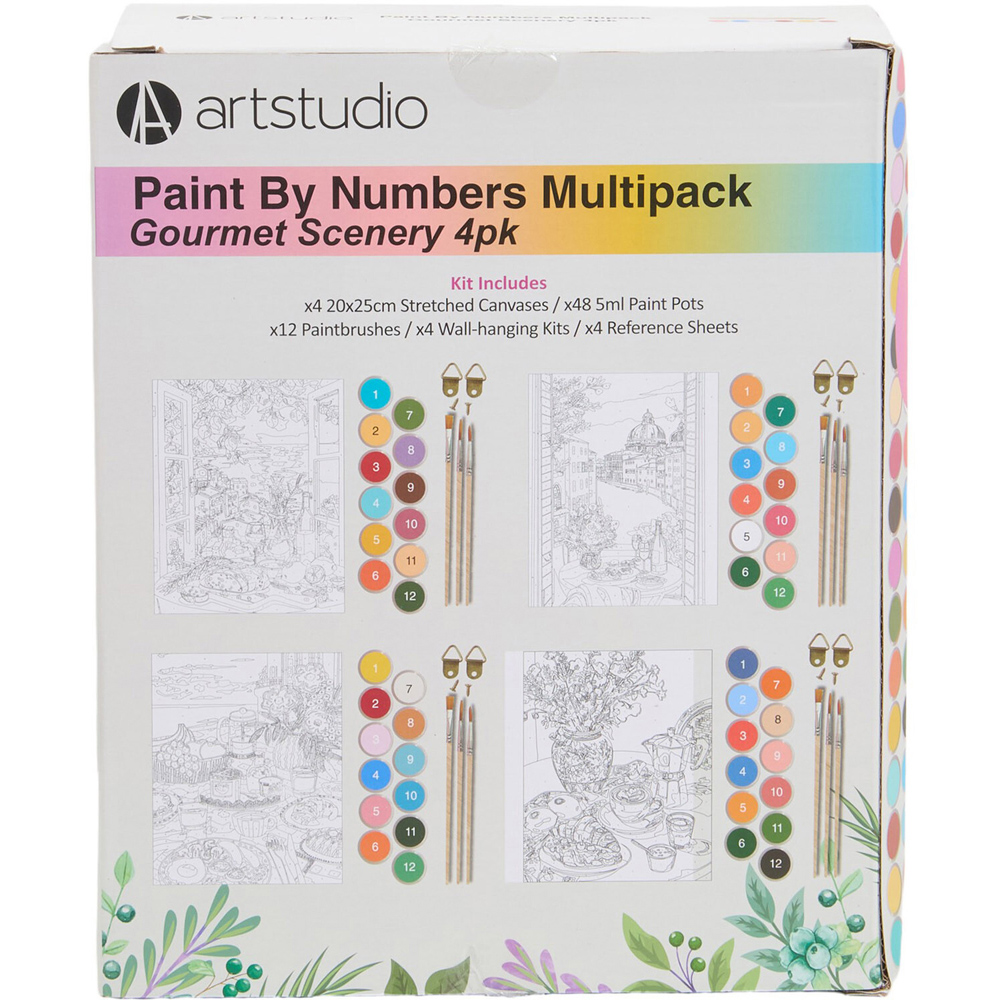 Gourmet Scenery Paint By Numbers Kits Image 4
