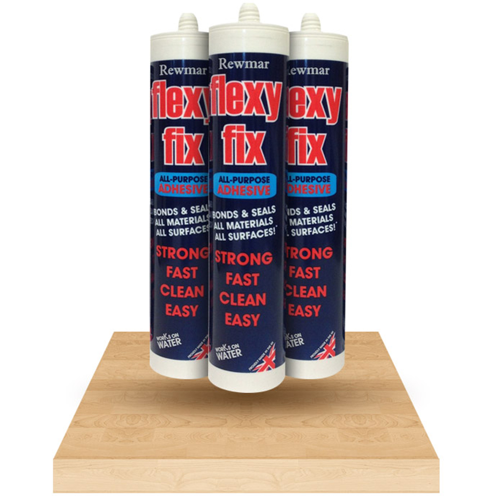 Rewmar Flexyfix All-Purpose Extra Strong Adhesive 290ml 12 Pack Image 2