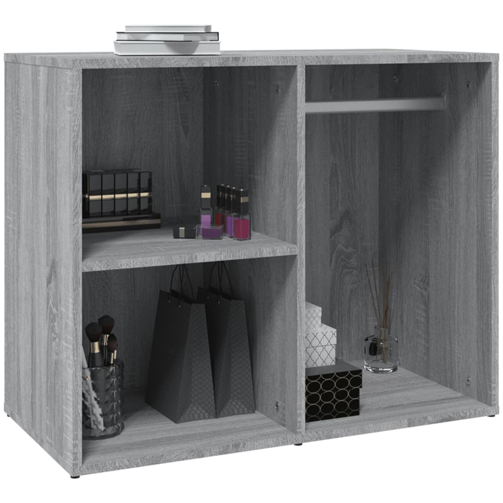 vidaXL 3 Shelf Grey Sonoma Engineered Wood Dressing Cabinet Image 5